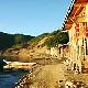 麗江瀘沽湖村落天氣